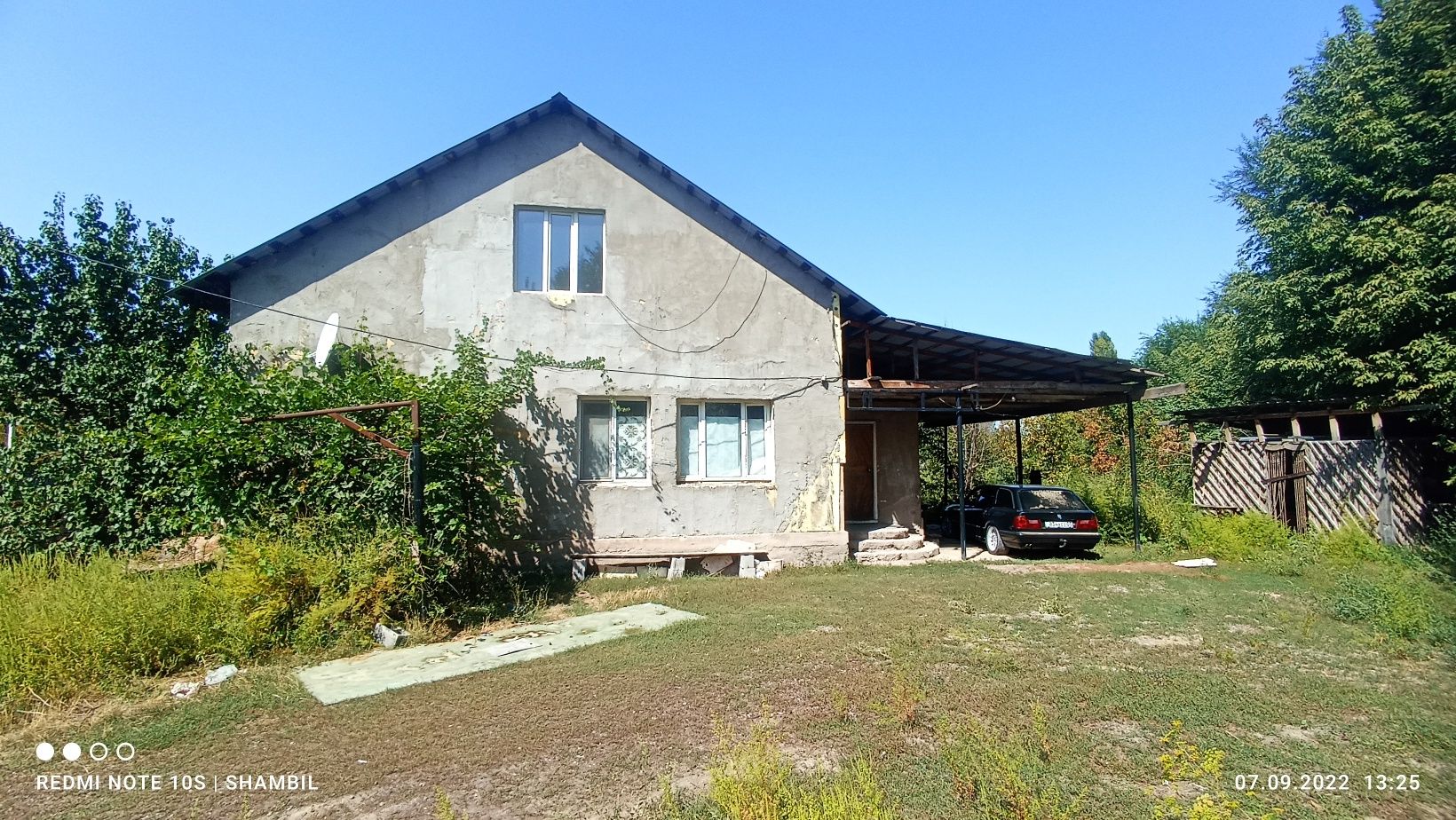 Продам дом в поселке Жаналык Талгарскии район  10 на 12