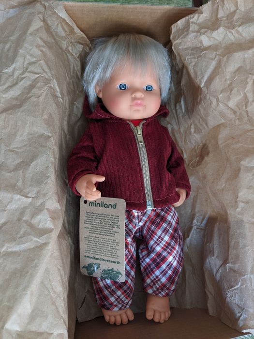 Реалистична, анатомична кукла момче, Miniland Испания