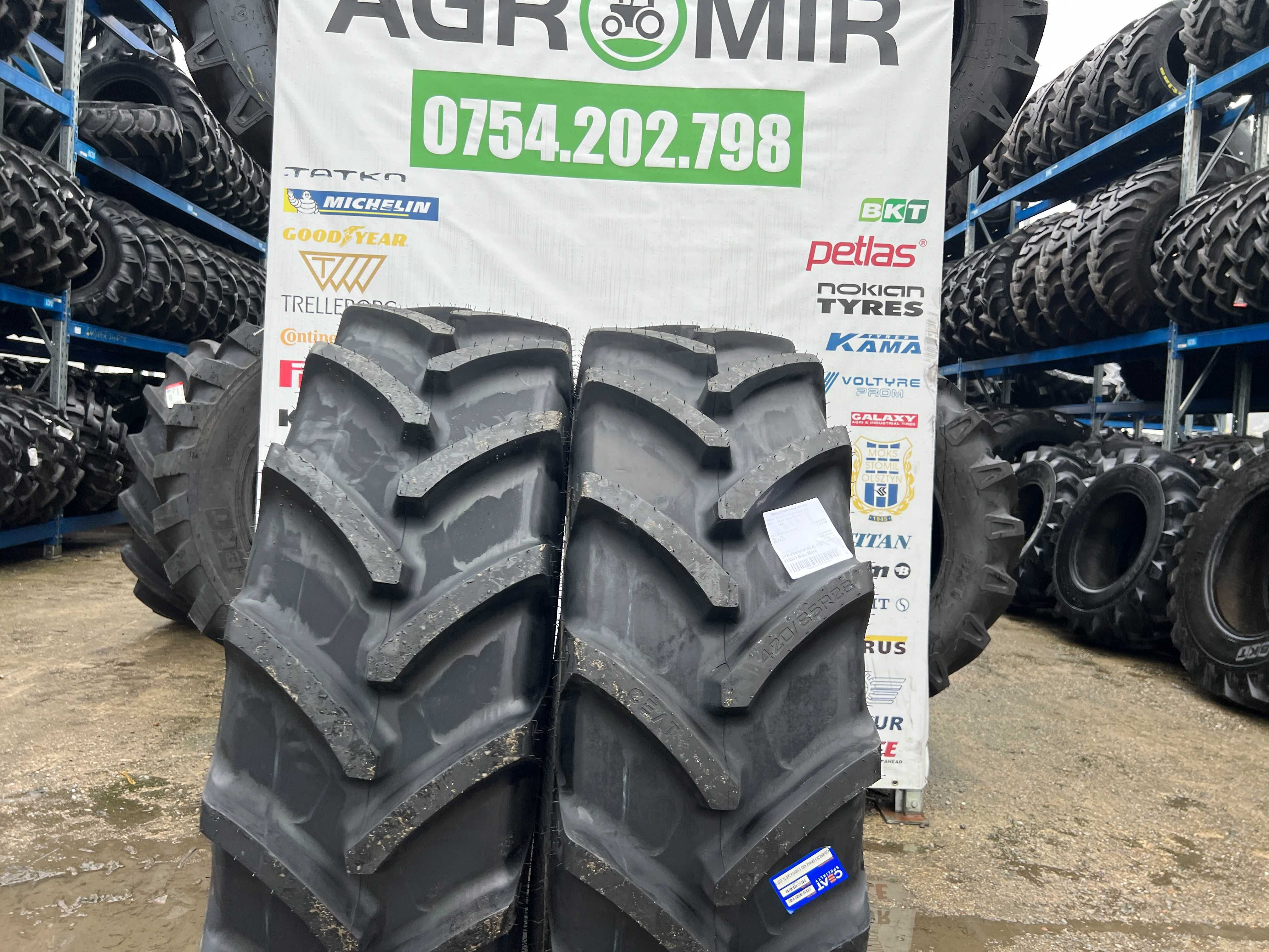 420/85 R28 marca CEAT cauciucuri noi pentru TRACTOR cu garantie