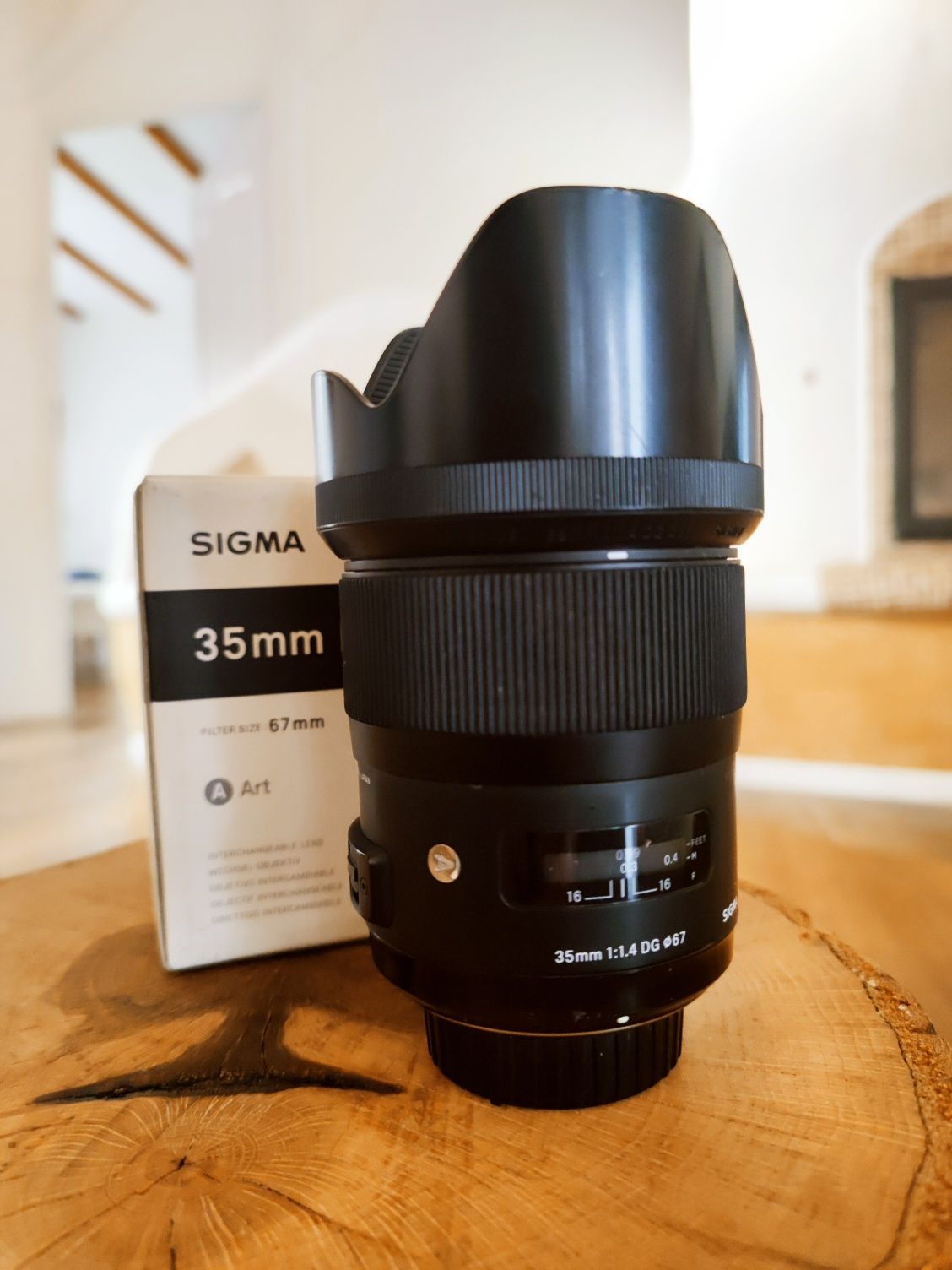 Sigma 35mm Obiectiv Foto DSLR F1.4 DG HSM Montura Nikon FX