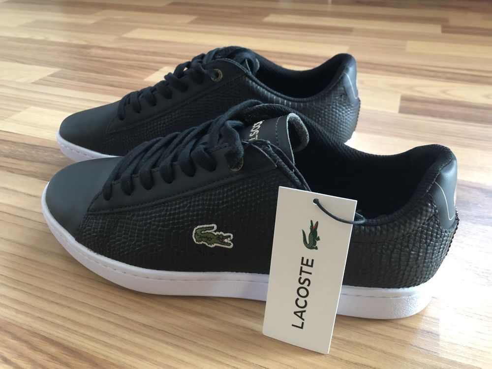 LACOSTE Carnaby EVO 118 2 SPM Men's Sneaker Leather, marimea 40,5