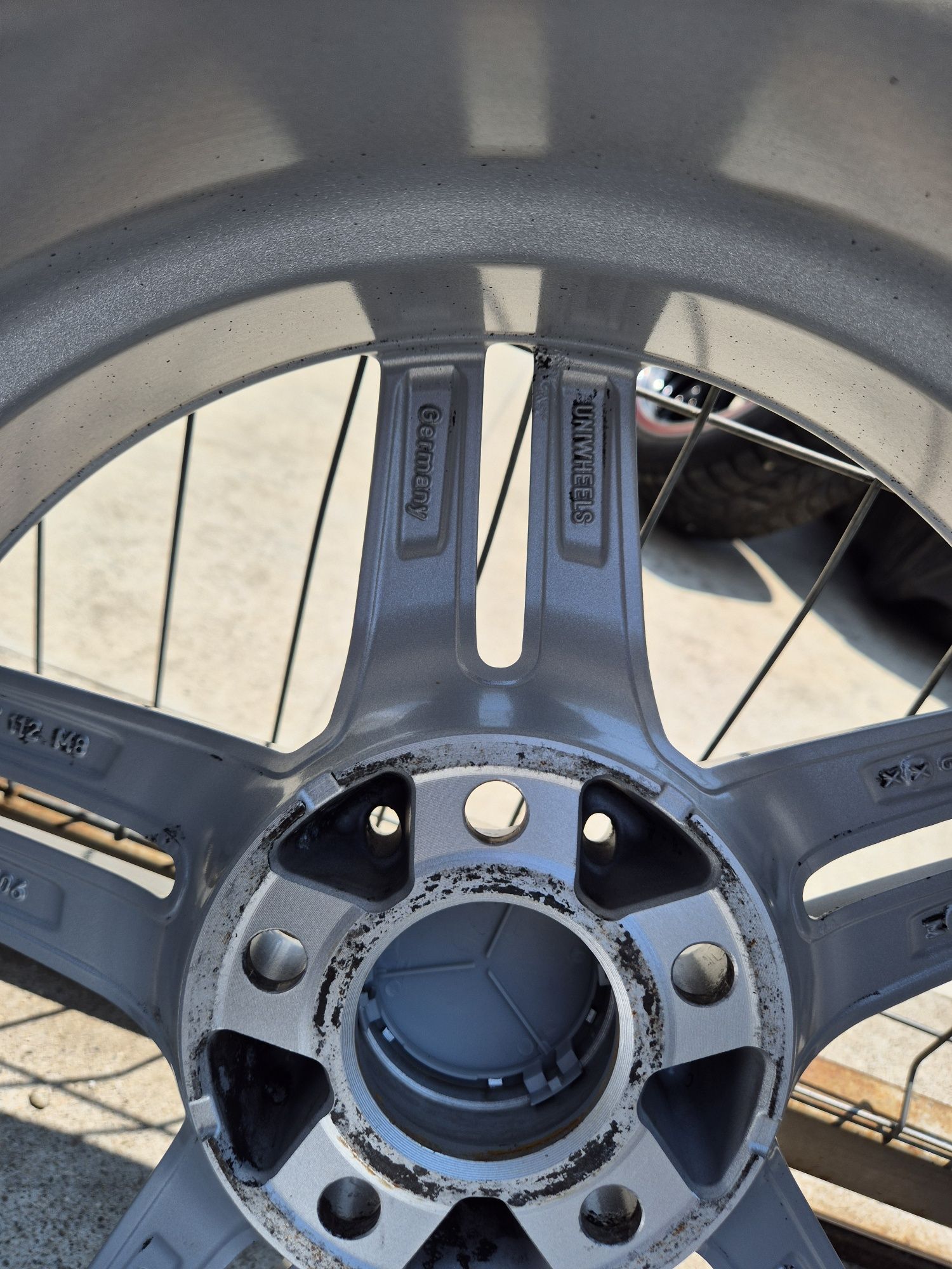Джанти Uniwheels 16 цола, 5х112,  7j , et48 , 205/55/16 Mercedes  Audi