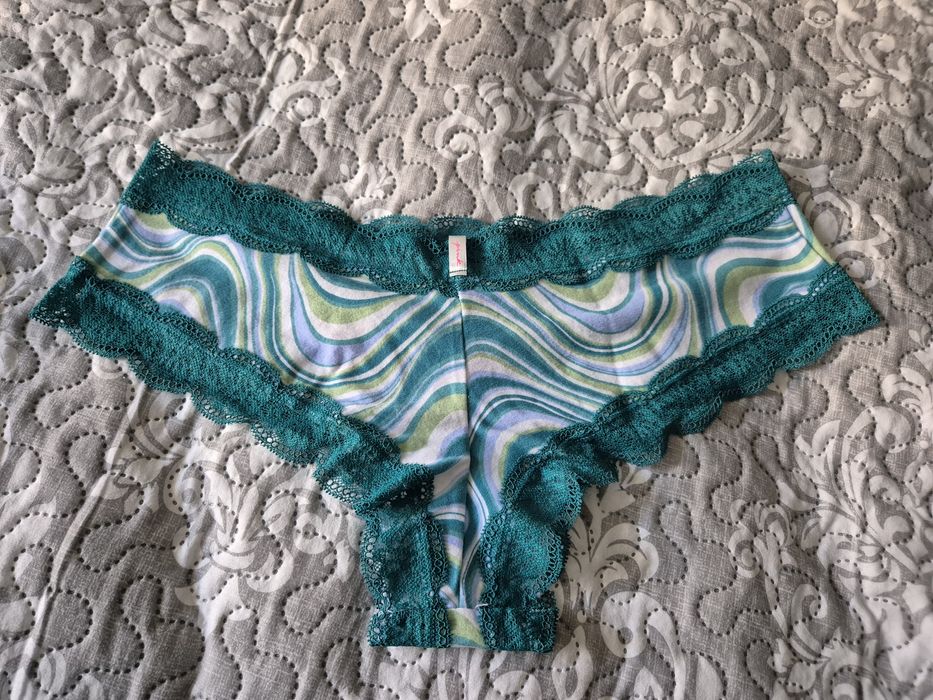 Bikini chiloți Pink Victoria's Secret noi etichetă măsura L