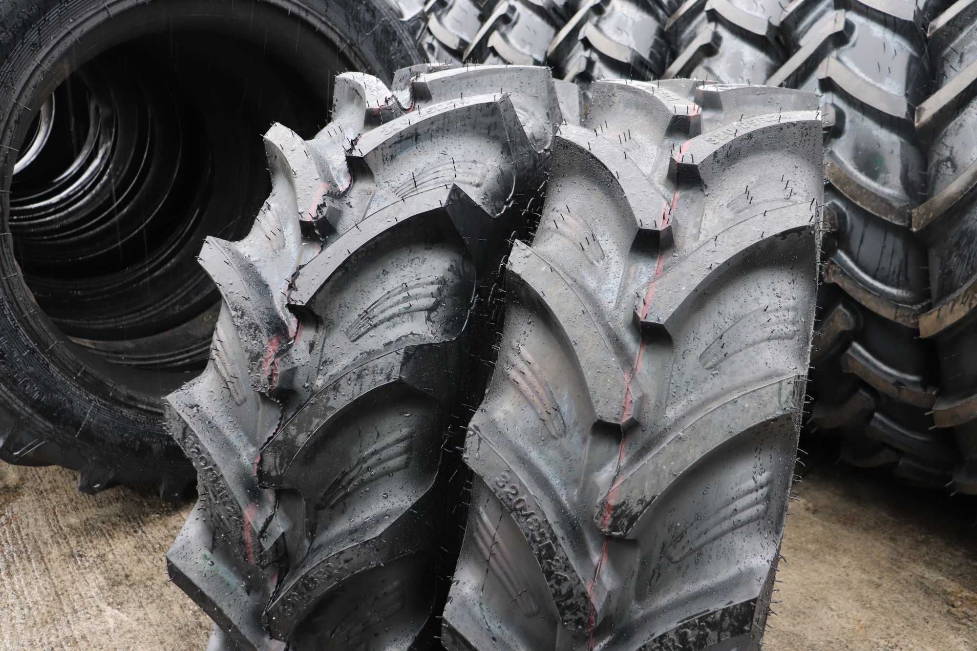 cauciucuri noi radiale 12.4R24 OZKA anvelope tractor fata 320/85 R24