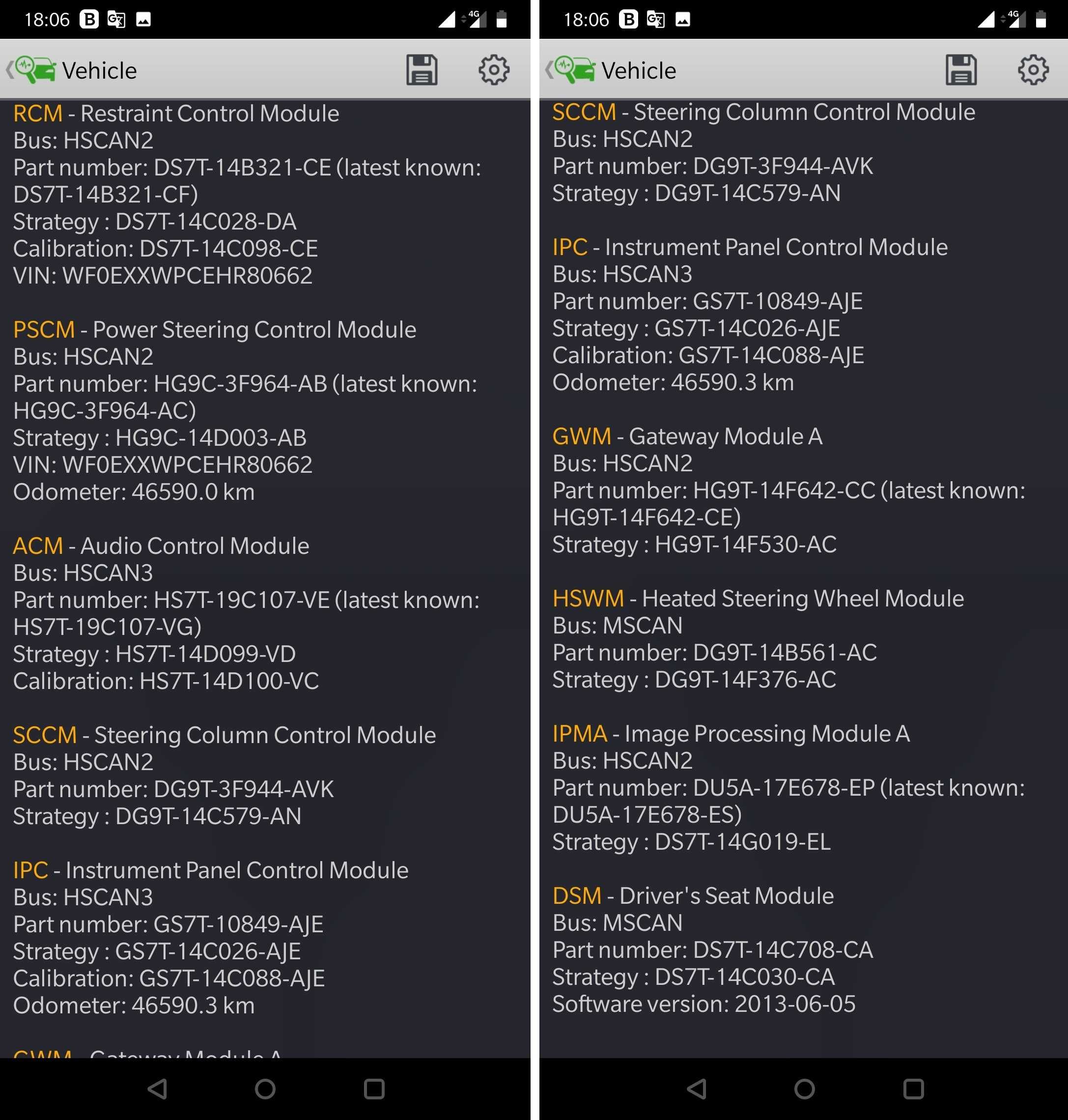 vLinker FD+ Ford Mazda , BLE + BT Android & IOS & Win Made for FORScan