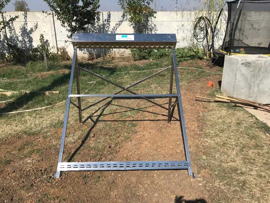 Panou solar apa calda inox 20 tuburi vidate 4 anotimpuri boiler solar