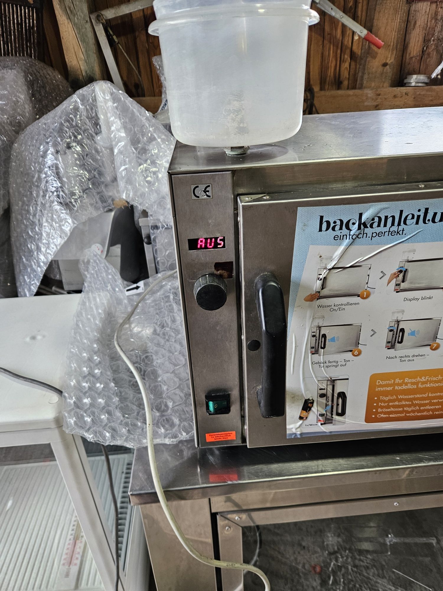 Конвекторна фурна Печка със горещт въздух за печене тестени изделия,