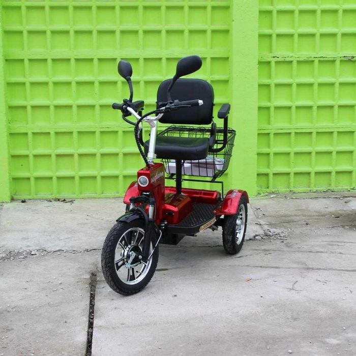Електрическа  Триколка A6 LUX+ 1000W RED