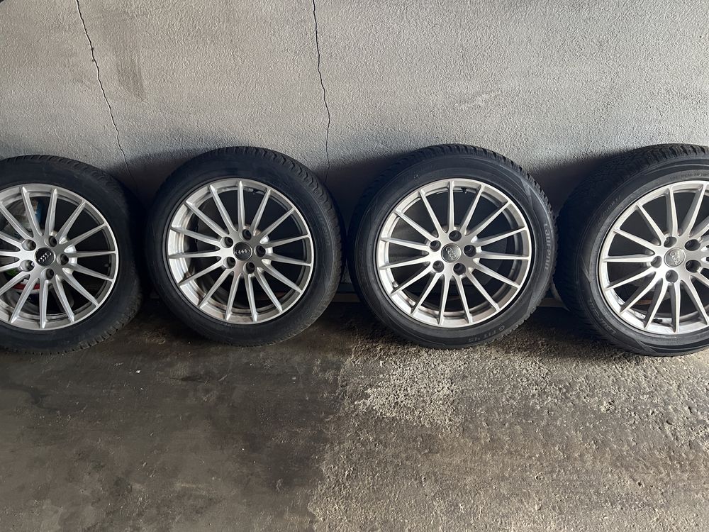 Vand jante cu cauciucuri Audi 5x112 R17