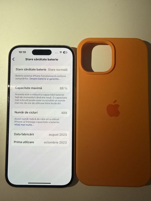 Iphone 15 yellow