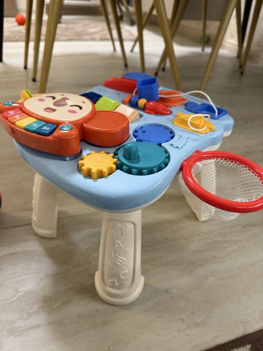 Проходилка уокър 3 в 1 KikkaBoo - Play & Grow, синя