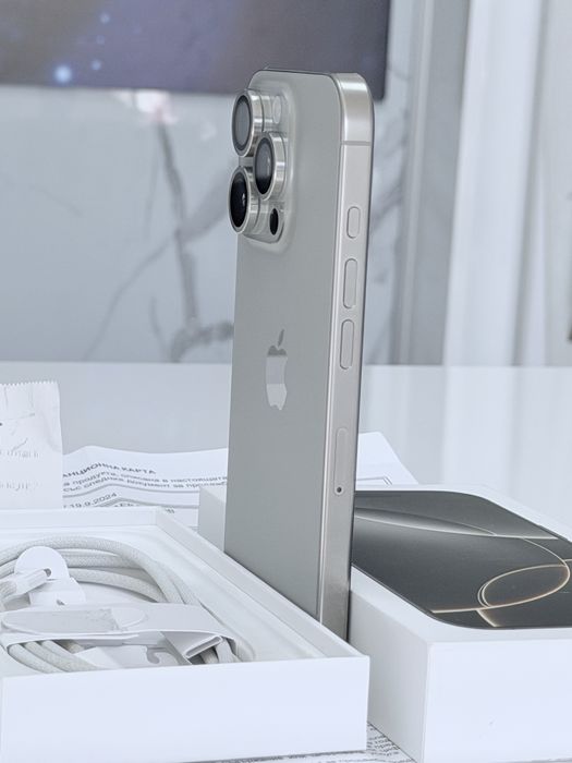 iPhone 16 Pro – Natural Titanium 128гб