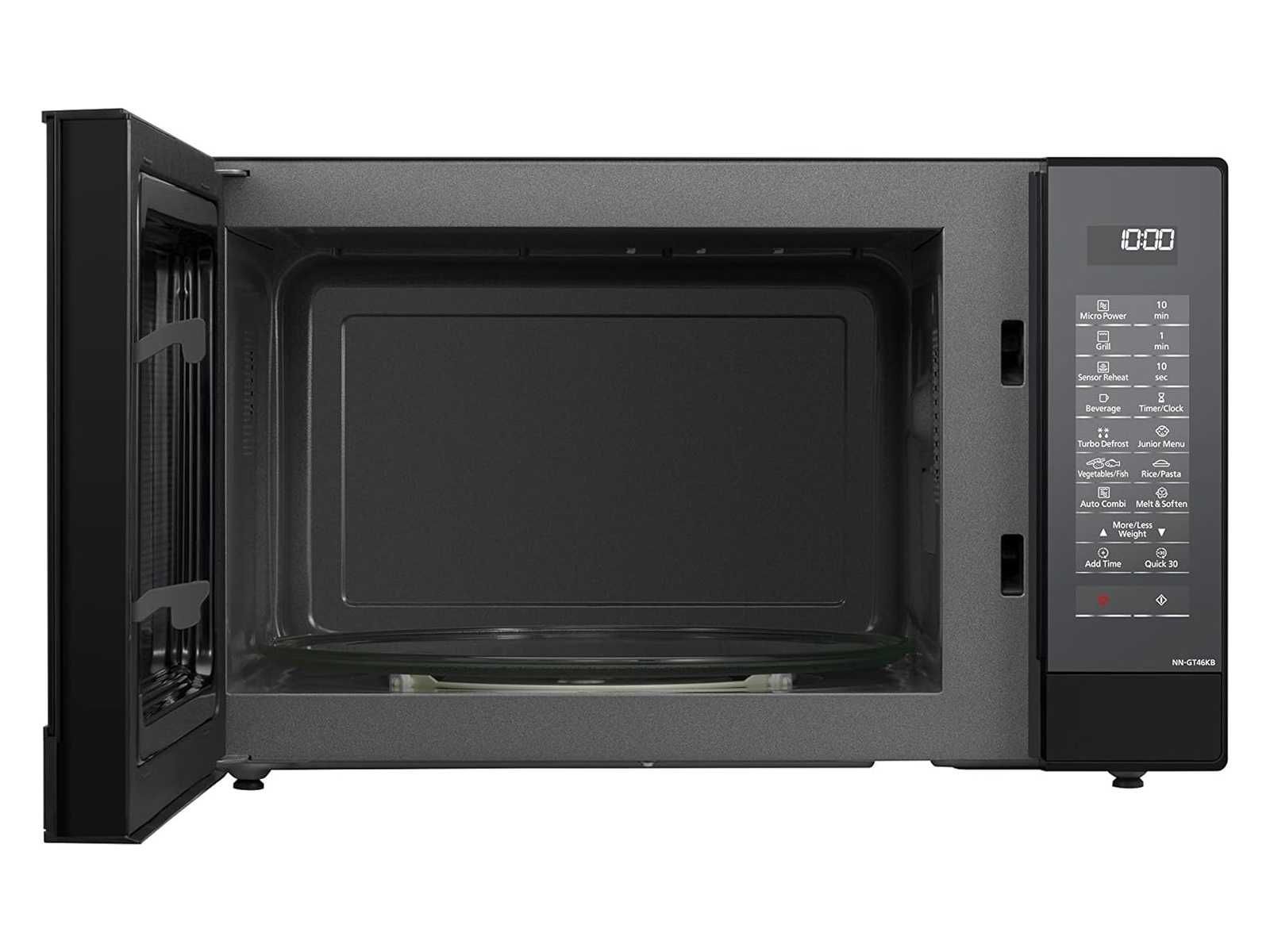 Микровълнова печка фурна Panasonic NN-GT46KB инверторна 35см 31L 1000W