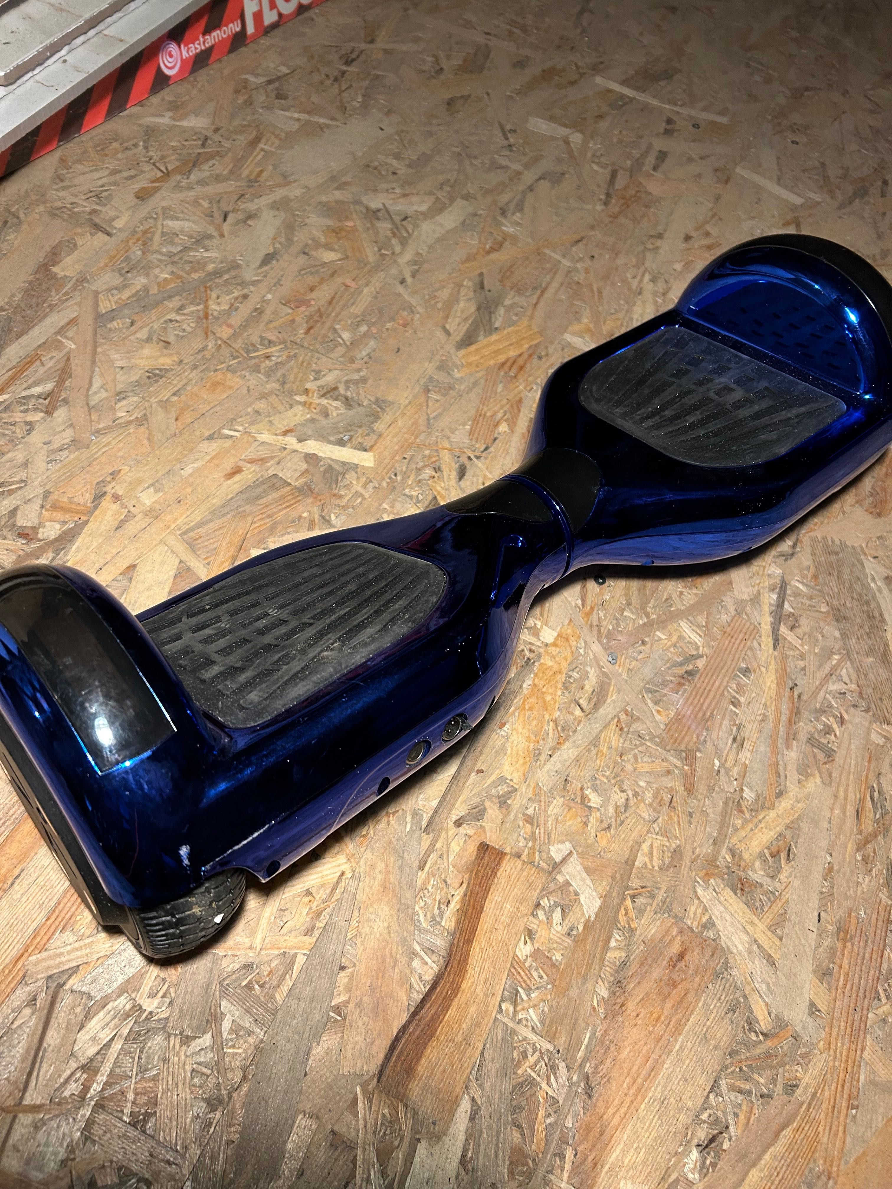 Set Hoverboard si Hoverkart cu scaun GeekMe 6.5 to 10 Albastru