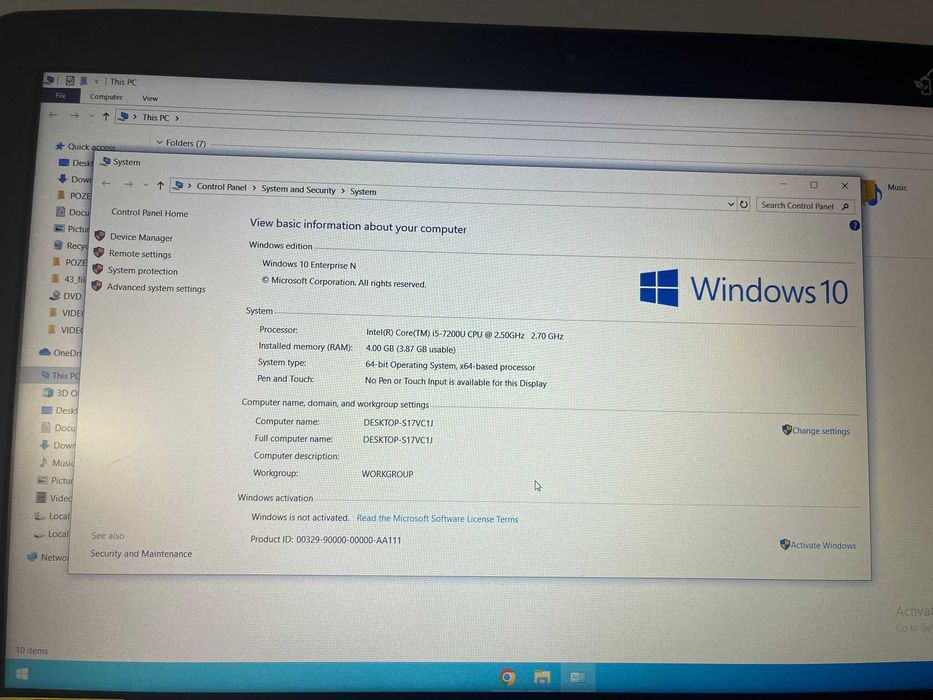 Laptop Acer Aspire E15 E5-575G-51BN – i5 / GTX 950M / SSD 256 GB