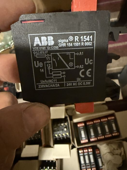 Relee Abb noi diferite modele