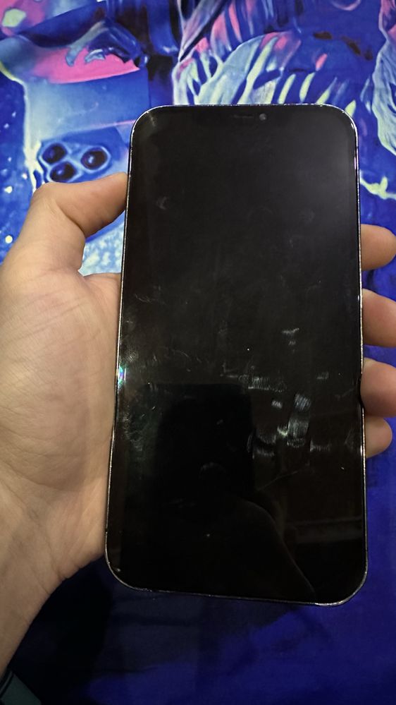 iPhone 12 Pro Max black 128 LL/A telefon