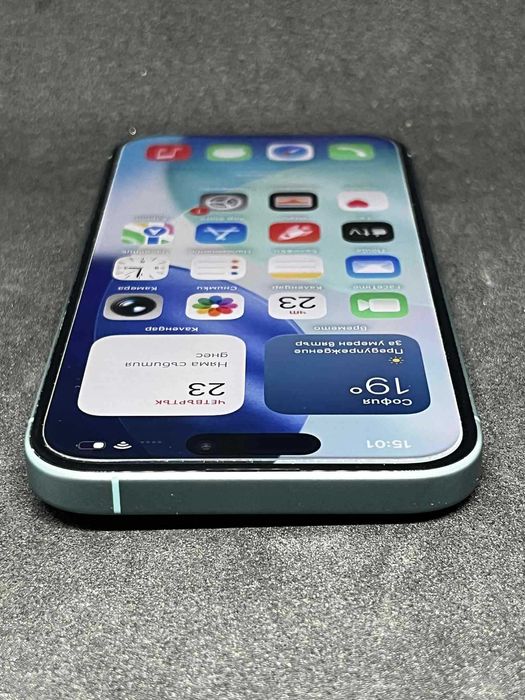 iPhone 16 Teal 128GB / Гаранция / Като нов