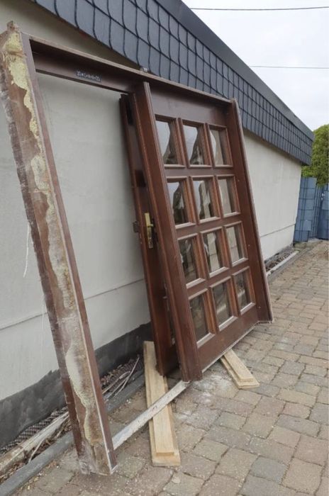 USA CASA LEMN  GERMANIA  intrare termopan H 203 x L  250 GARANTIE