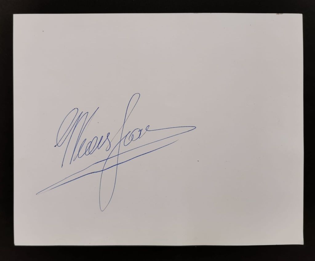 Tablou Garry Kasparov cu semnătura originală