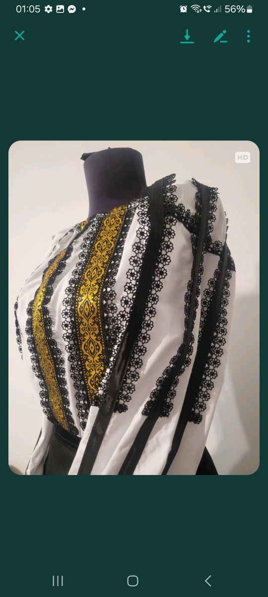 Costum popular nou