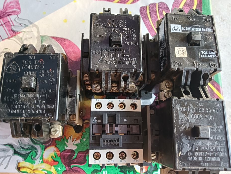 Contractori TCA 25,32 și 40 A
