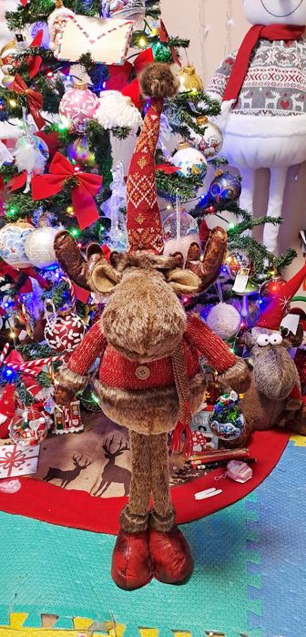 Коледени елени - 3-ри висичини 100 см.,80 см.,50 см.