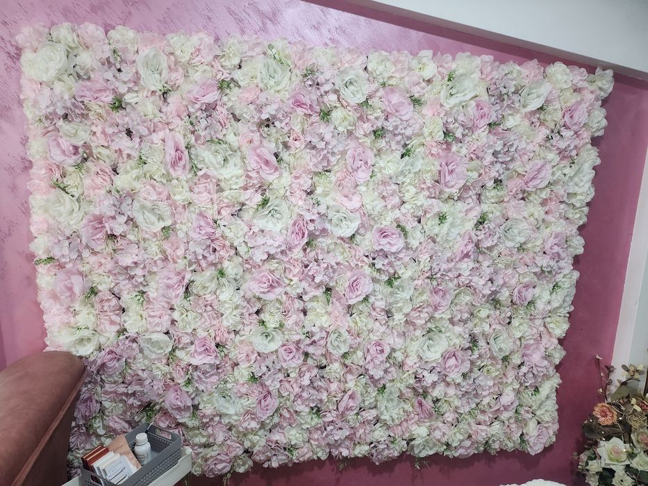 Пано от декоративни цветя