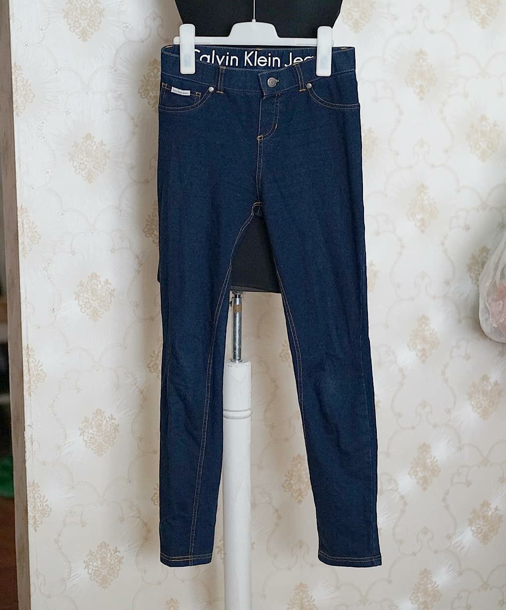 Blugi skinny cu talie înaltă Calvin Klein