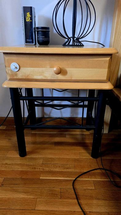 Спалня комплект с тоалетка, стол и нощни шкафчета