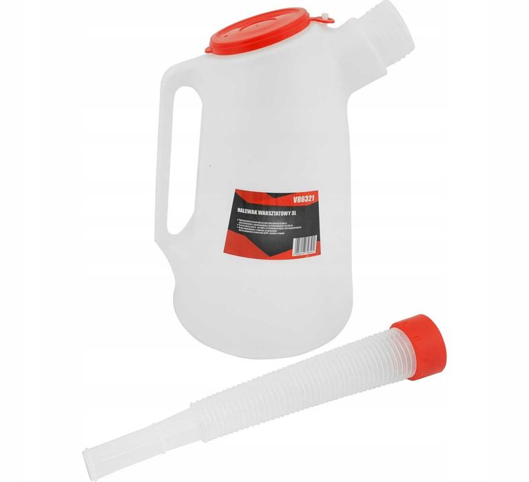 Recipient 3L turnat lichide cu racord flexibil si capac (V86321)