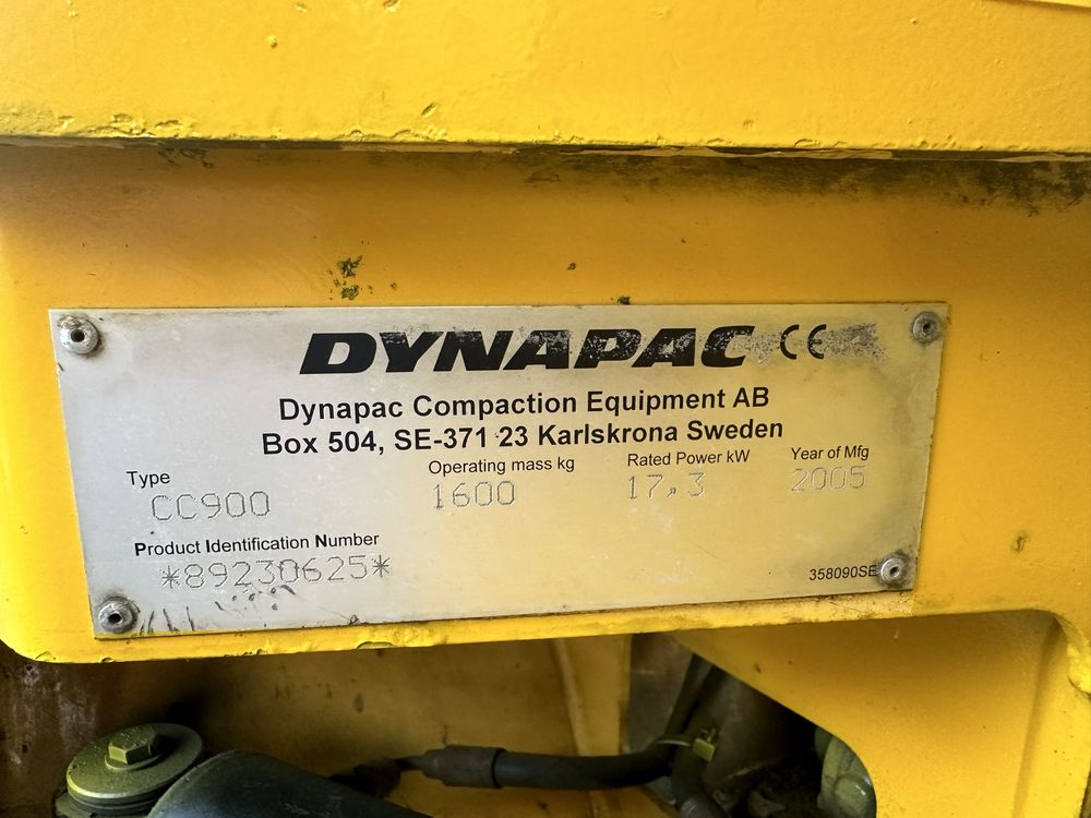 Валяк Dynapac CC900 1600кг