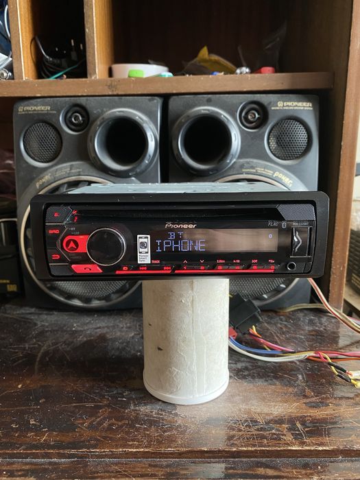 Pioneer deh-s320bt -НОВ МОДЕЛ -BLUETOOTH, USB, Aux, радио плеър cd сд