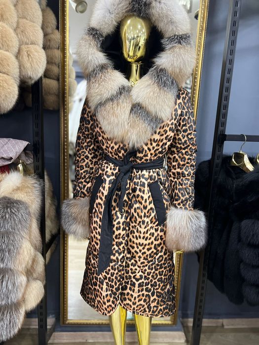 Geaca cu blana naturala