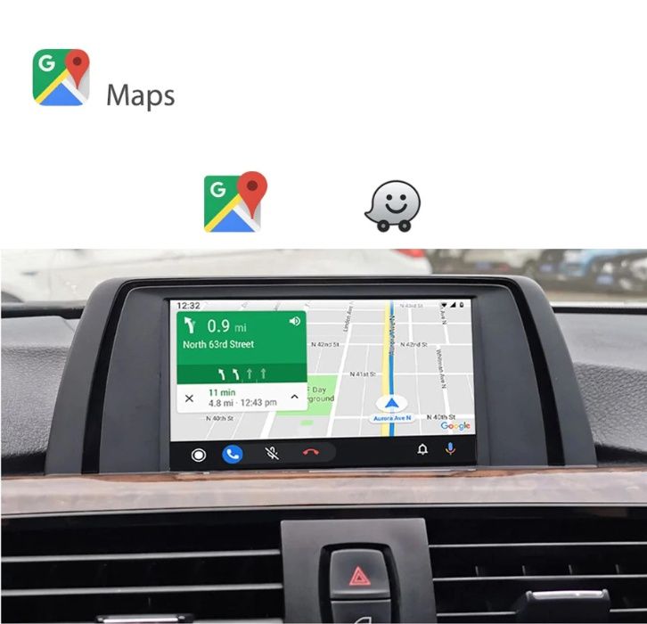 Модул за Apple Carplay/Android Auto за BMW E60/E70/X1/E87/E90/F10/F30