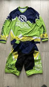 Costum pantaloni /bluza bicicleta,downhill,enduro L