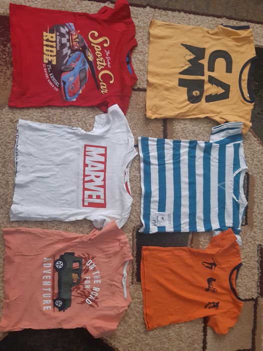 Tricou/bluzon/pantalon/cămașă pentru băieți cu vârsta de 3-4-5-6 ani