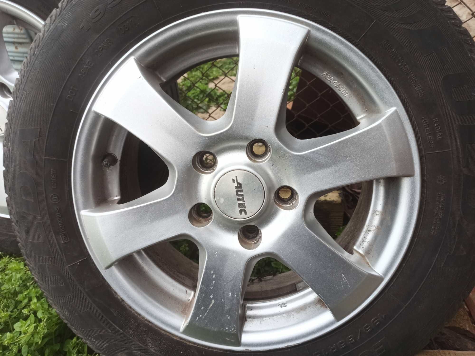 Джанти 15ки 5/112 от vw cady