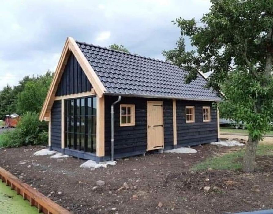 Case pe structura metalica