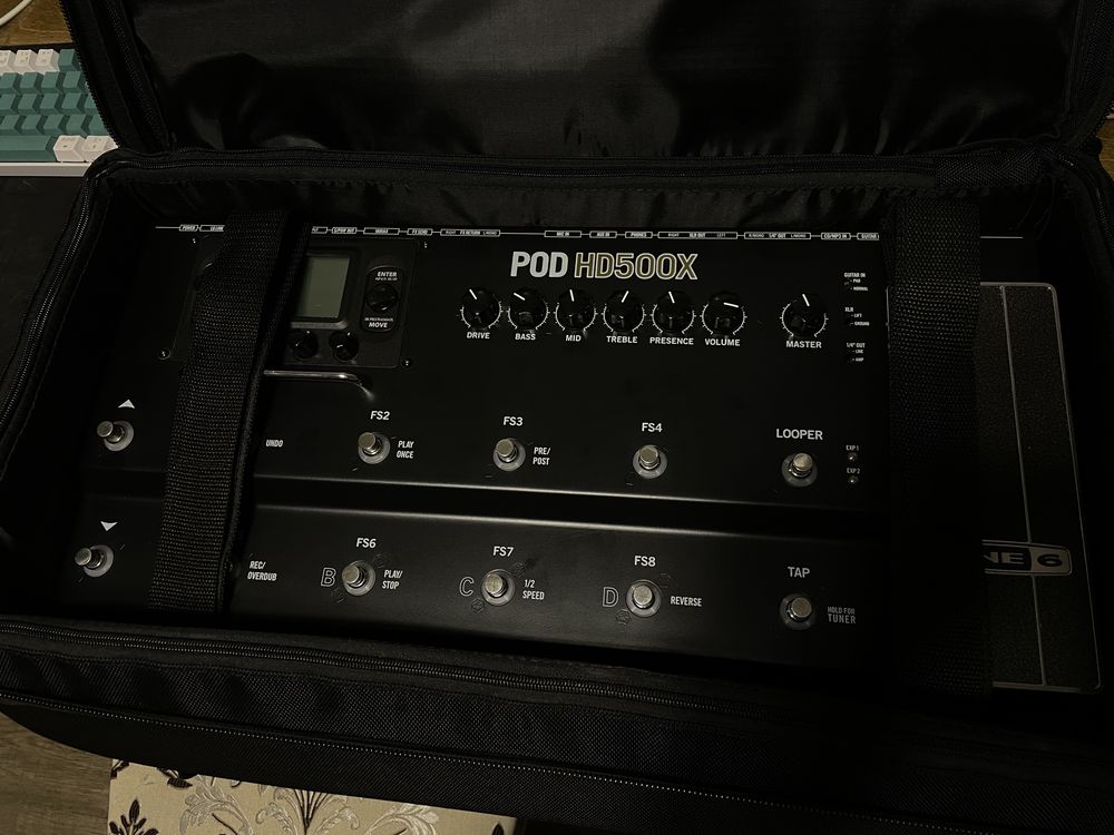 Гитарный процессор line 6 pod HD500X