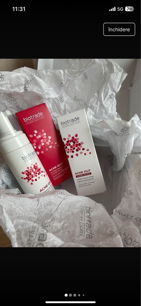 Biotrade set de ingrijire ten acneic