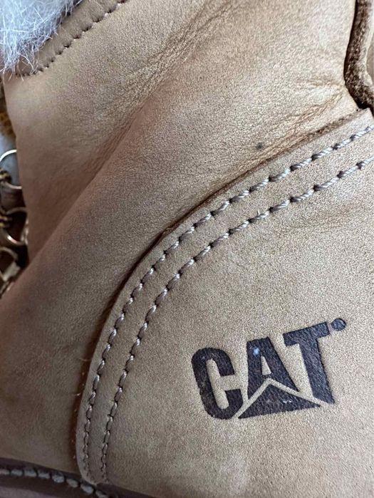 Дамски боти естествена кожа Levis и боти CAT