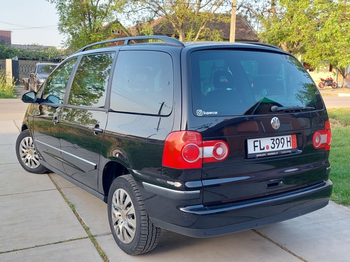 VW SHARAN 1.9DIESEL 116CP EURO4 (BVK) 2007 recent adus in țară