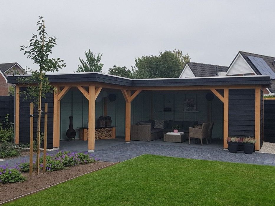 Vând foișor și garaje auto Terase din lemn -foișoare la comanda -pergo