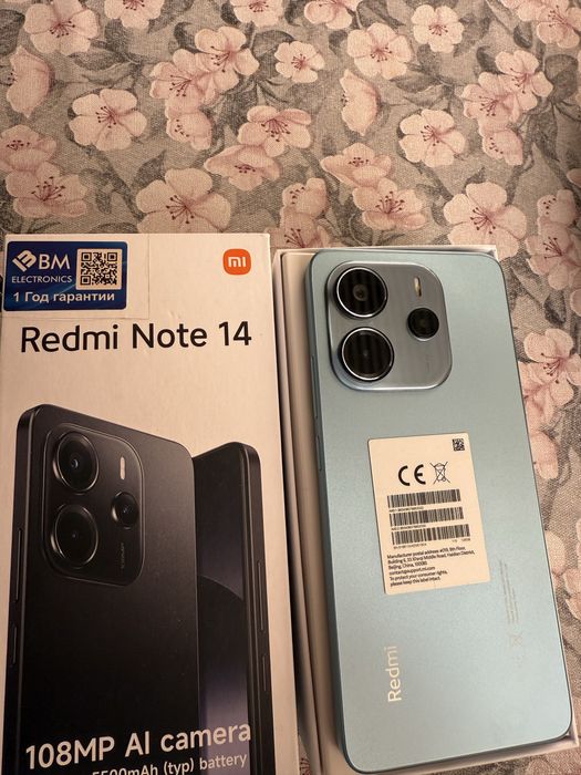 Redmi note 14 6/128 гб йенгидей