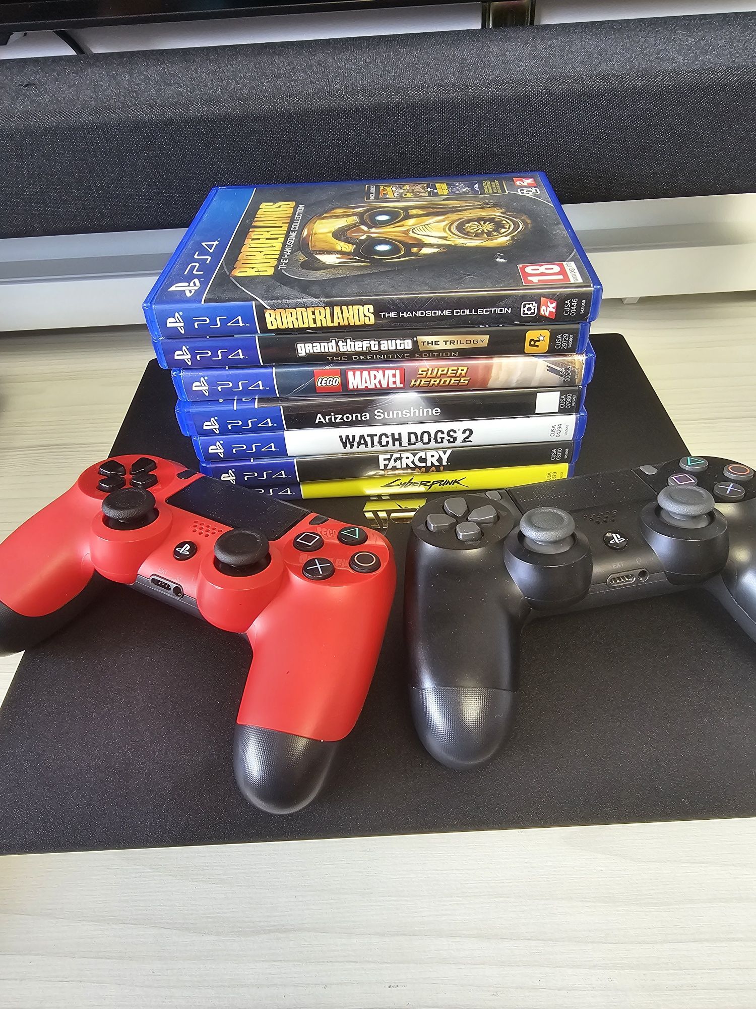 Playstation 4 Pro PS4 Pro 3 controllere 10 jocuri