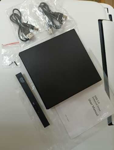 Корпус/гнездо за CD/DVD оптично устройство,12,7 мм, USB 2.0