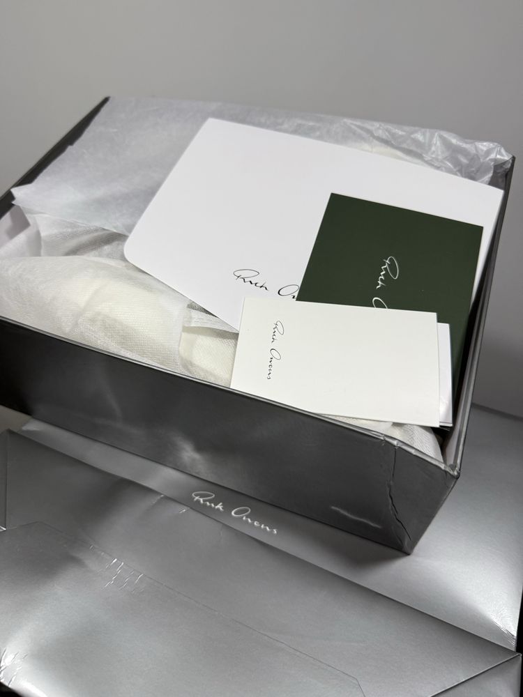 Rick Owens Abstract Low Jumbo Laces