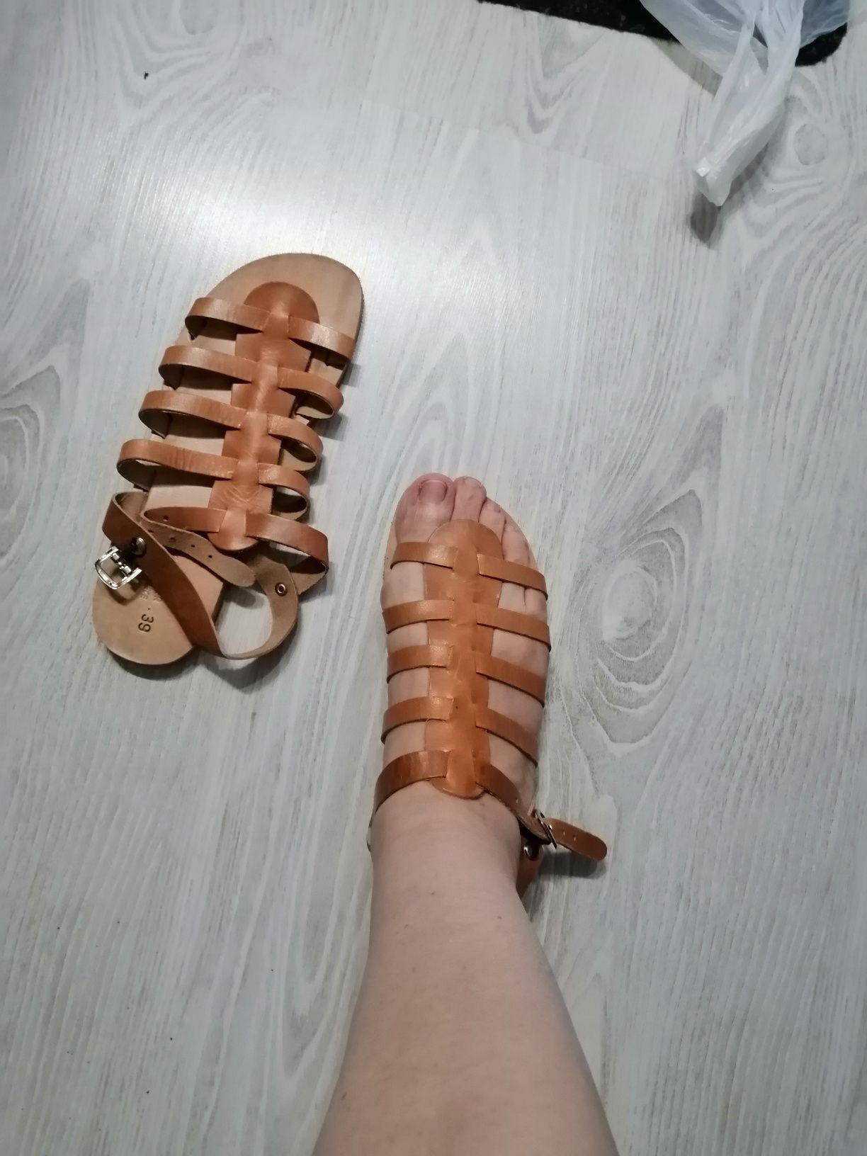 Sandale dama piele