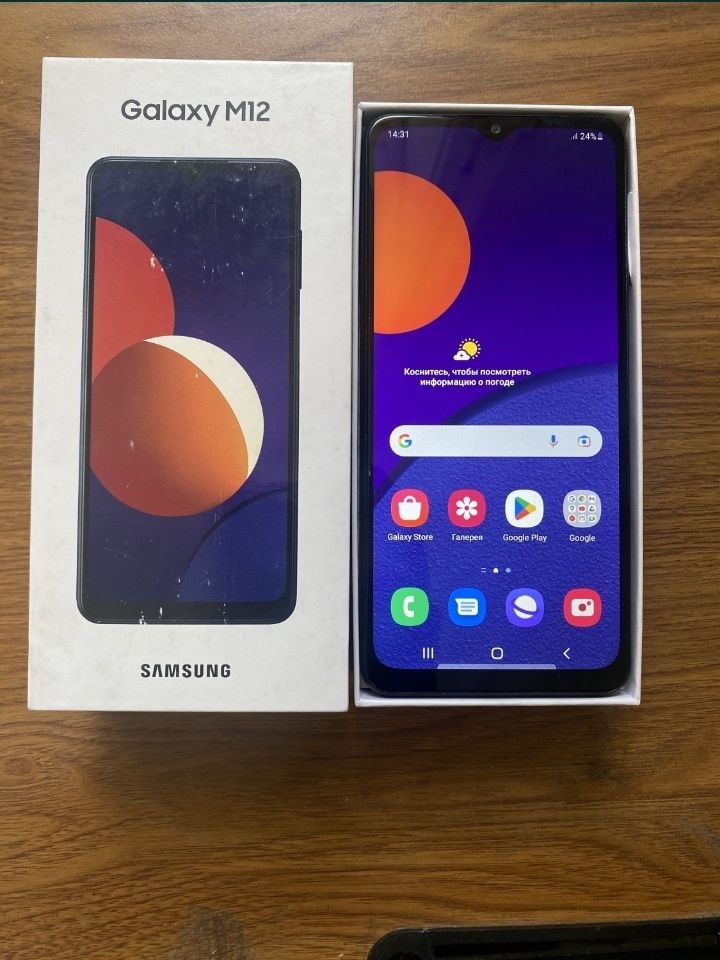 Samsung Galaxy M12       intaks mini 11 fotoparat